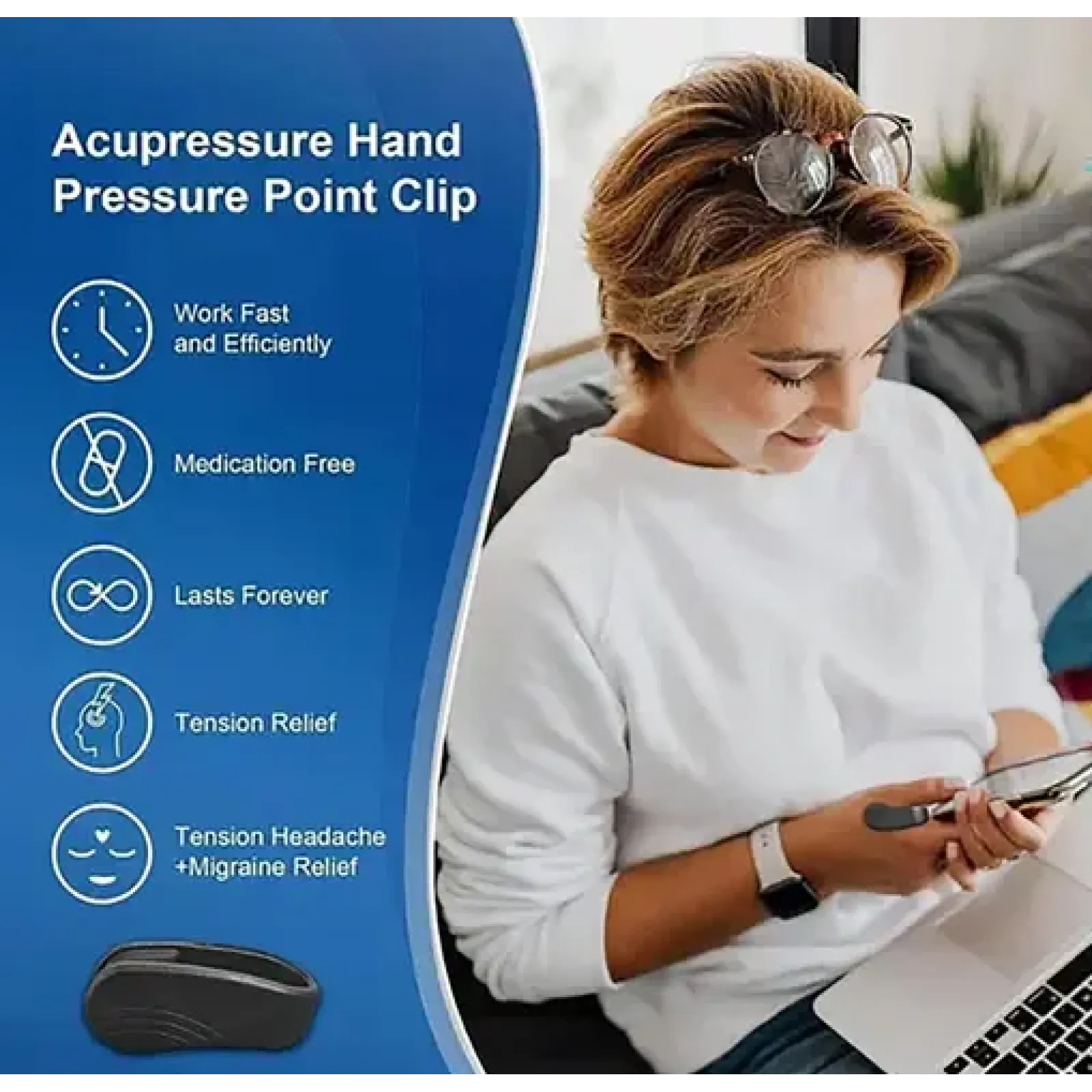 EELHOE Sugar control Acupressure Clip - Image 4